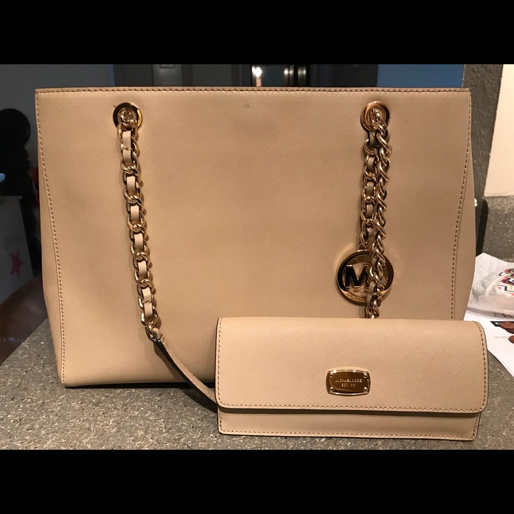 MICHAEL by Michael Kors handbag & matching wallet