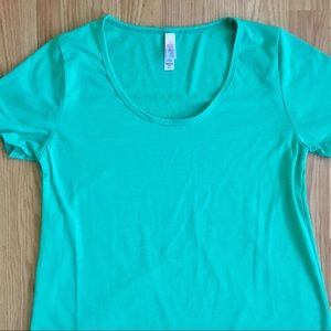XXS teal classic Tee