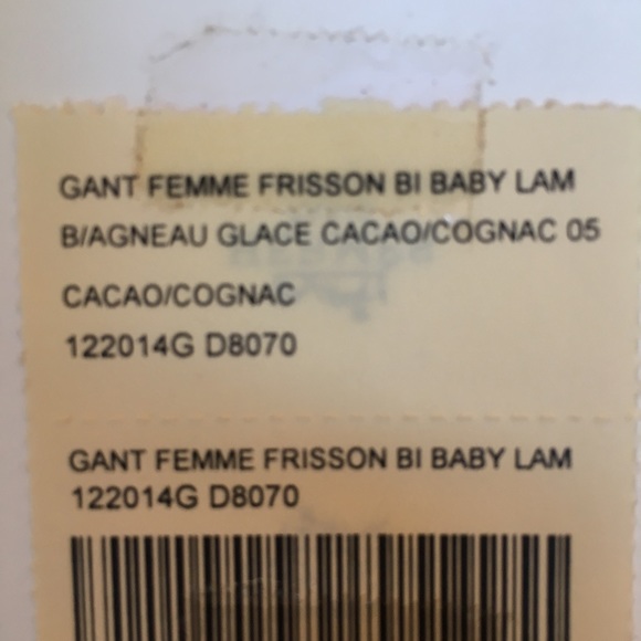 Hermès Gant Femme Frisson Bi Baby Lamb Gloves 7 - Picture 7 of 8