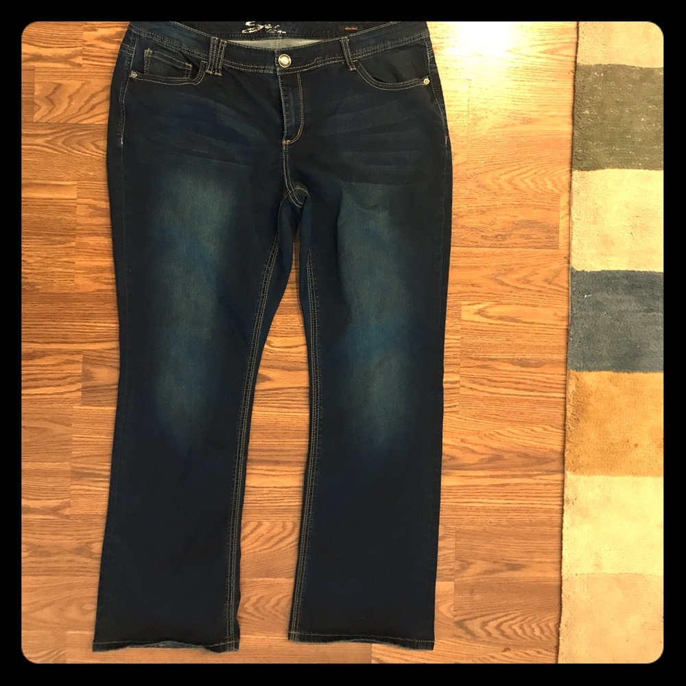 Seven7 Jeans Sim Boot stretch size 20