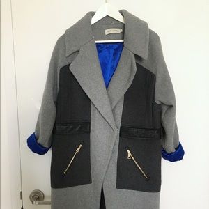 Three Floor Wool Coat