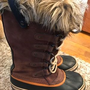 Sorel Tall Fur Lined Boots! Size US 9