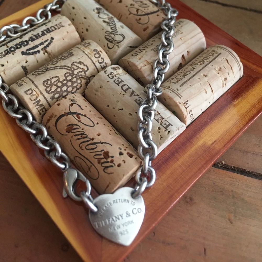 Heart shaped choker Authentic Tiffany’s Necklace