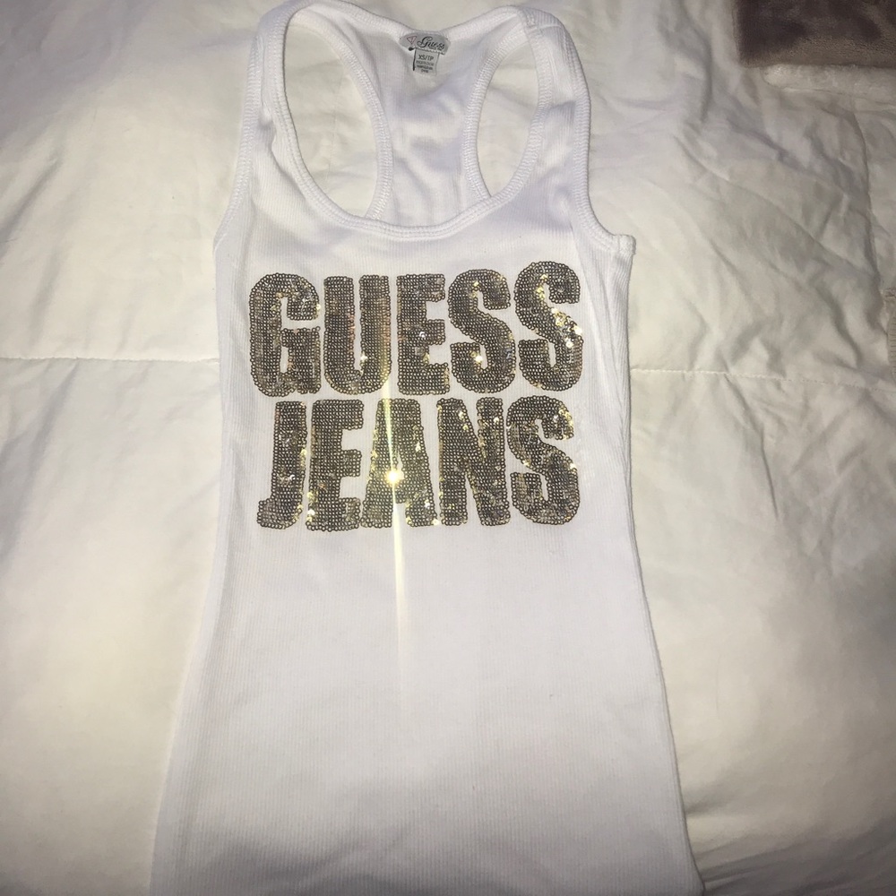 Guess Jeans White tank top