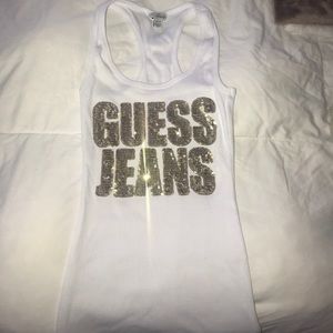 Guess Jeans White tank top