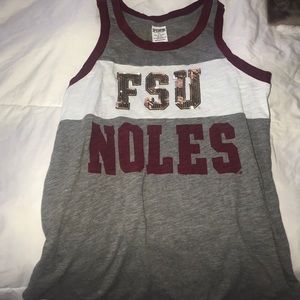 FSU PINK tank top