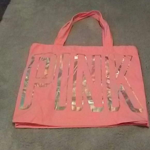 Pink by vs shoulder bag overnight bag - Picture 2 of 3