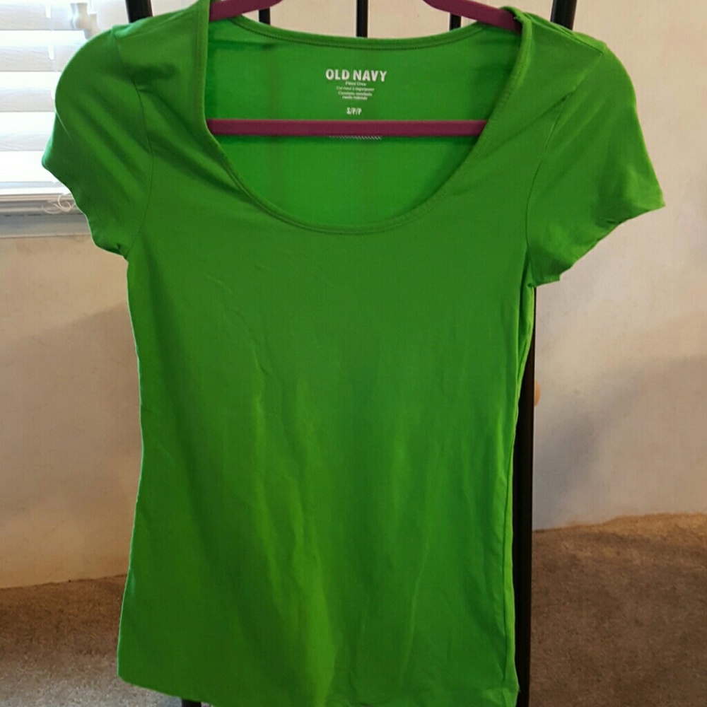 Green shirt