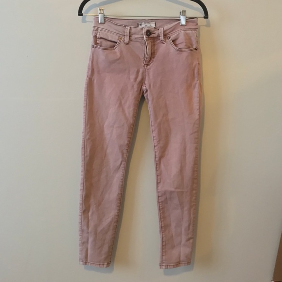 free people pink jeans
