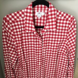 Vineyard Vines flannel button up shirt