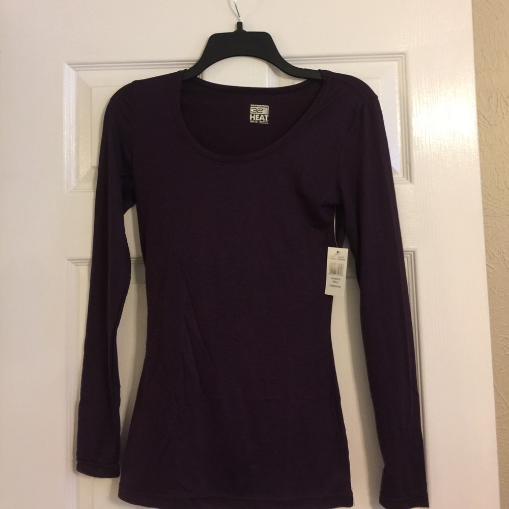 New purple long sleeve weatherproof shirt