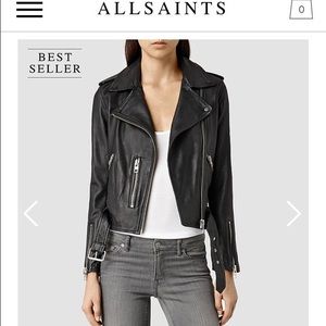 🖤OFFER 🖤Balfern Jacket Sz US 6 Black All Saints