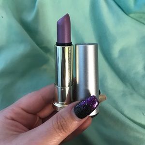 Urban decay asphyxia lipstick swatched 1x on hand
