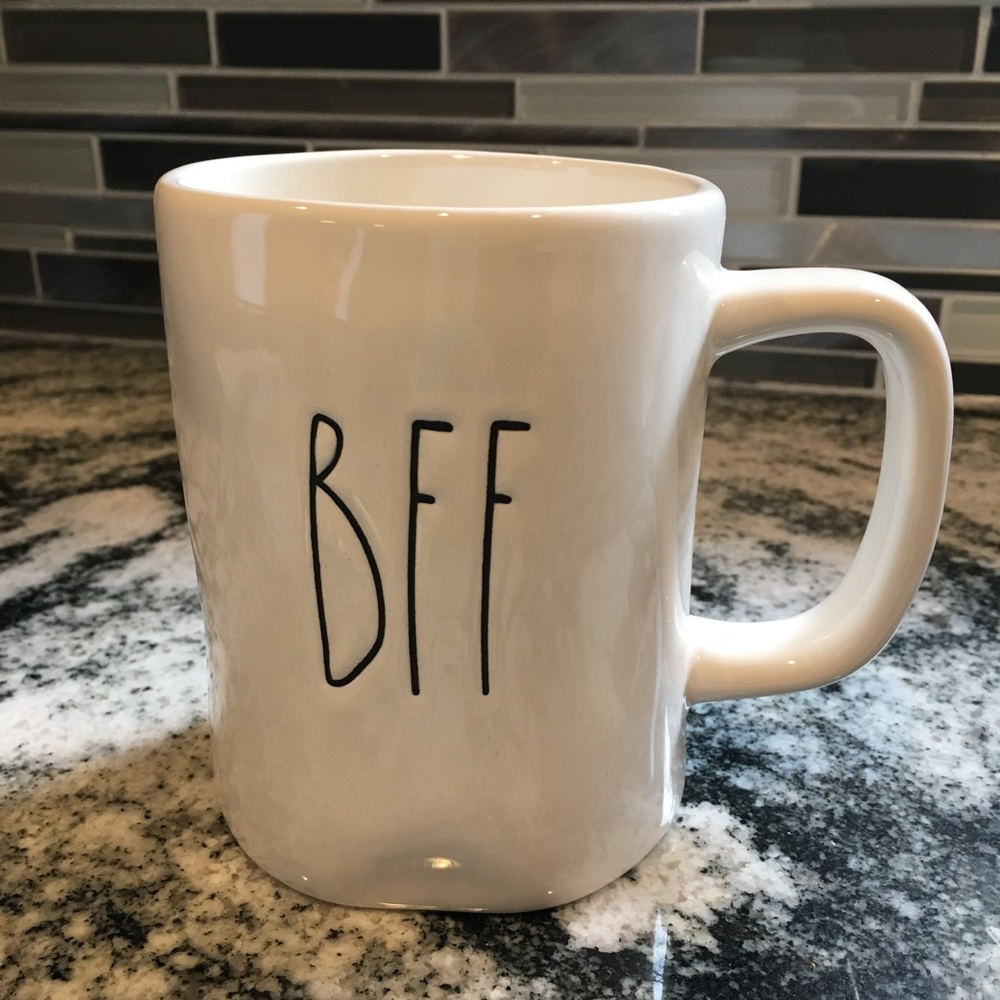 New Rae Dunn "BFF" Mug - shipped with care