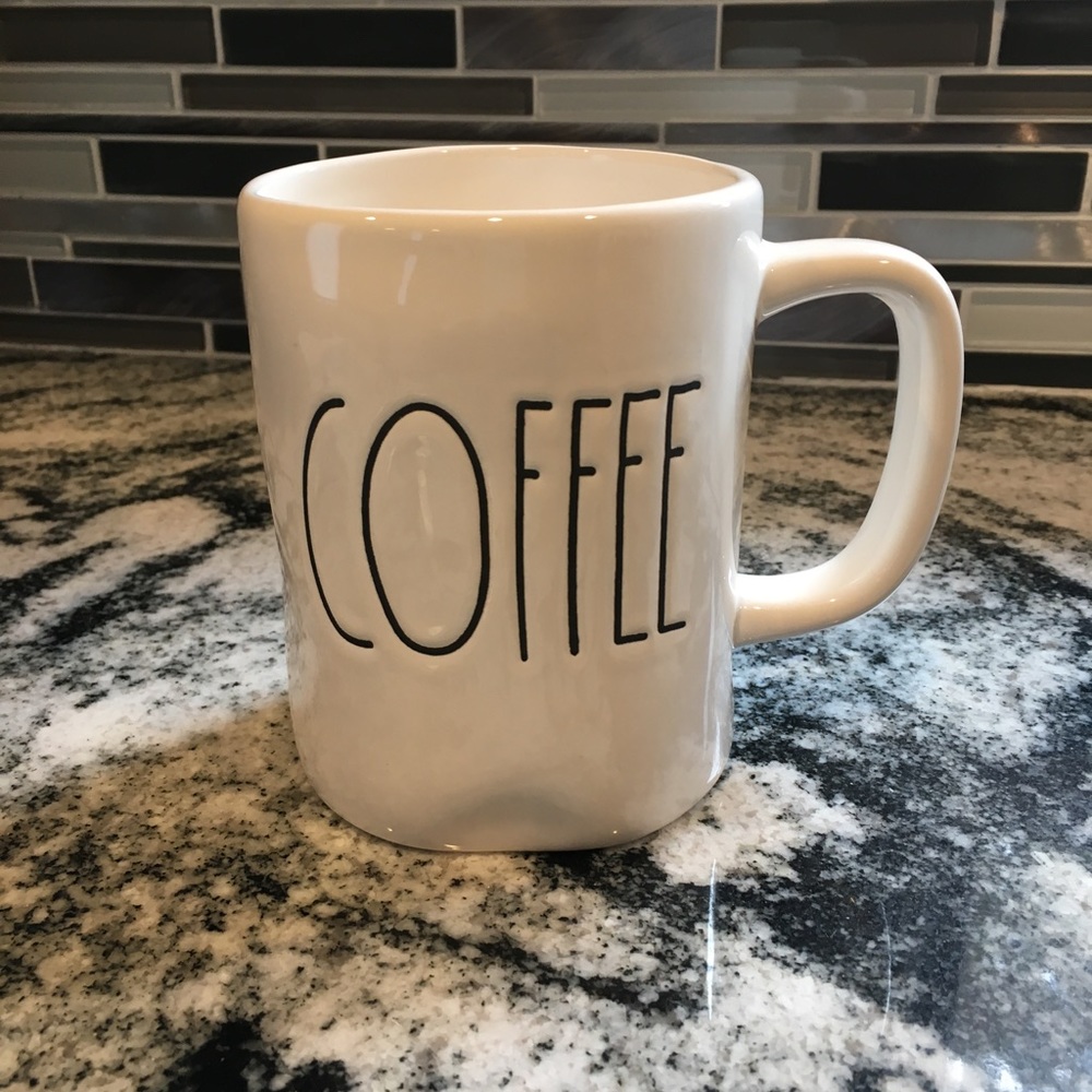 New Rae Dunn "Coffe" Mug - shipped with care