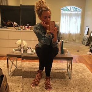 Gladiator espadrilles sandals