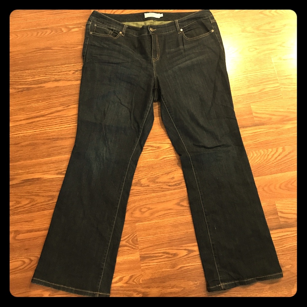 Torrid Jeans stretch boot cut size 20R in EUC!