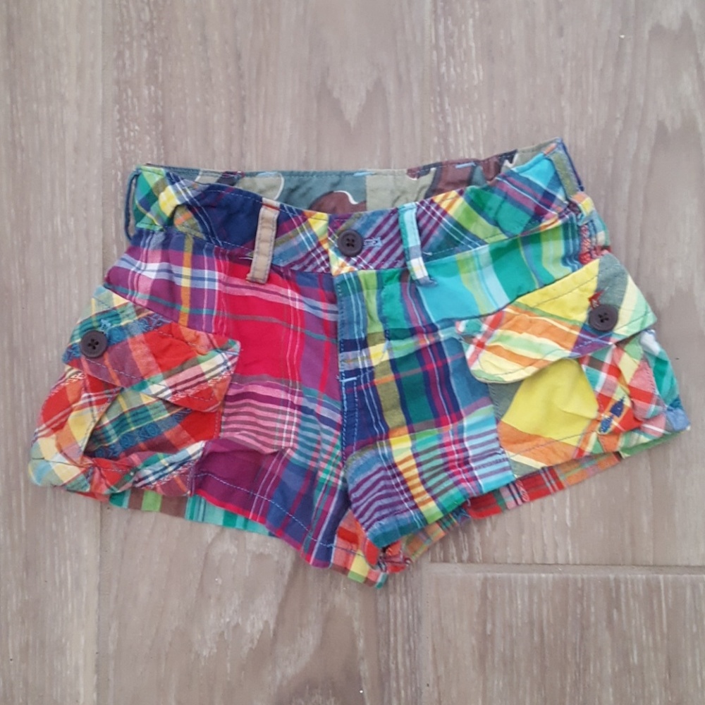 Ralph Lauren Girl's Plaid Shorts