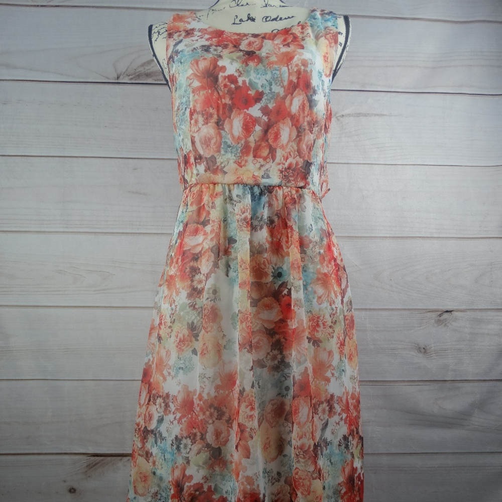Forever 21 Floral Cocktail Dress