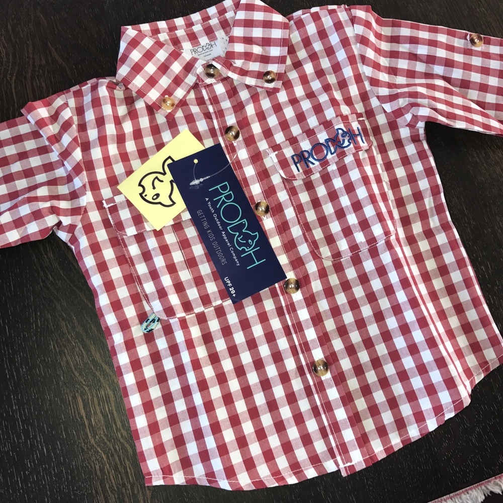 PRODOH kids fishing shirt