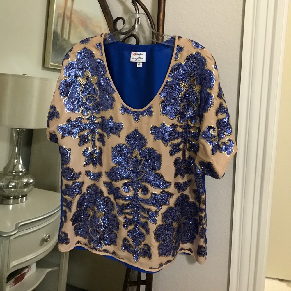 Embellished dressy blouse