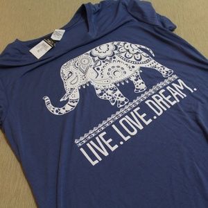 NEW Live. Love. Dream. Elephant Shirt