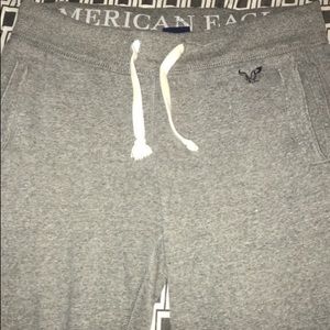 Gray American Eagle Sweatpants