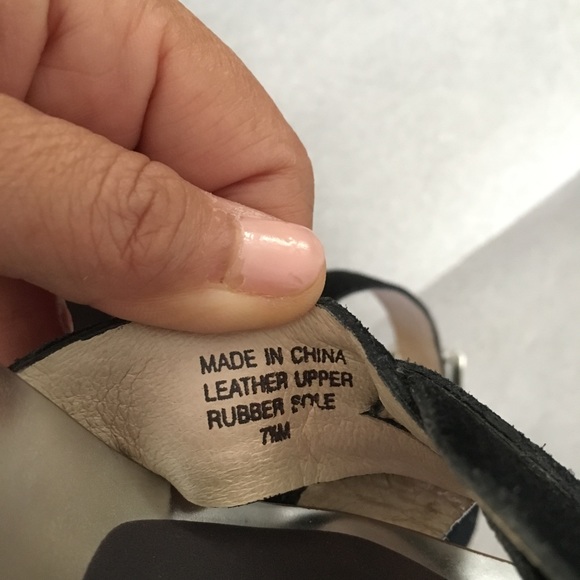 MK cork and black suede wedges - Picture 4 of 4