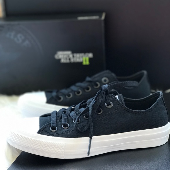 NWT Converse Ctas || OX Black LT k/WMNS AUTHENTIC - Picture 2 of 8