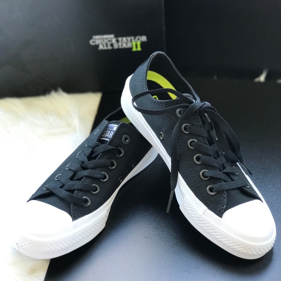 NWT Converse Ctas || OX Black LT k/WMNS AUTHENTIC - Picture 3 of 8