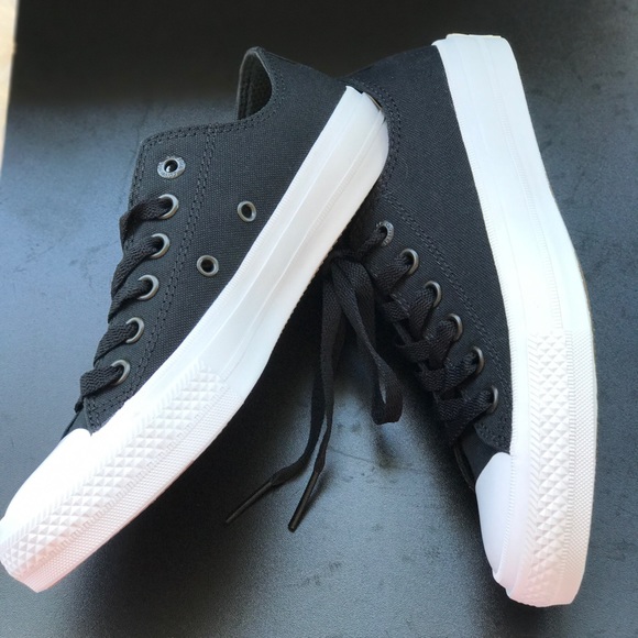 NWT Converse Ctas || OX Black LT k/WMNS AUTHENTIC - Picture 4 of 8