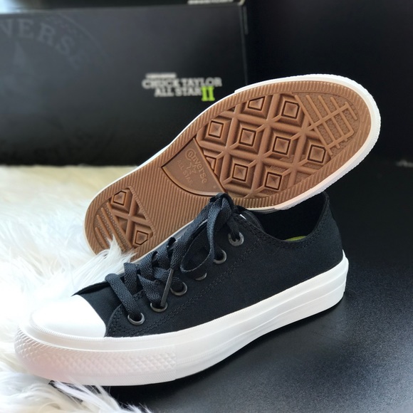 NWT Converse Ctas || OX Black LT k/WMNS AUTHENTIC - Picture 5 of 8