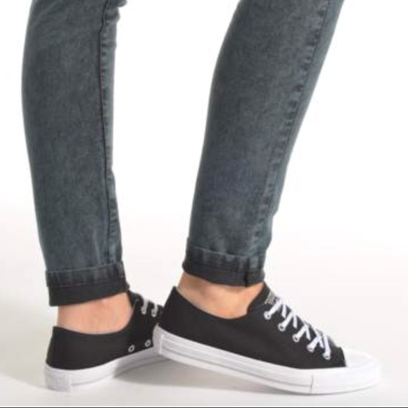 NWT Converse Ctas || OX Black LT k/WMNS AUTHENTIC - Picture 7 of 8