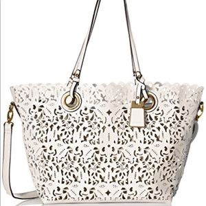 Aldo Laser cut Tote w/ Matching Wallet