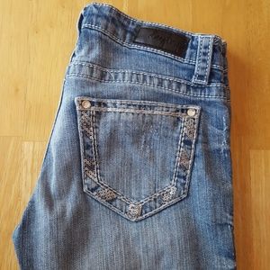 Daytrip skinny distressed jeans