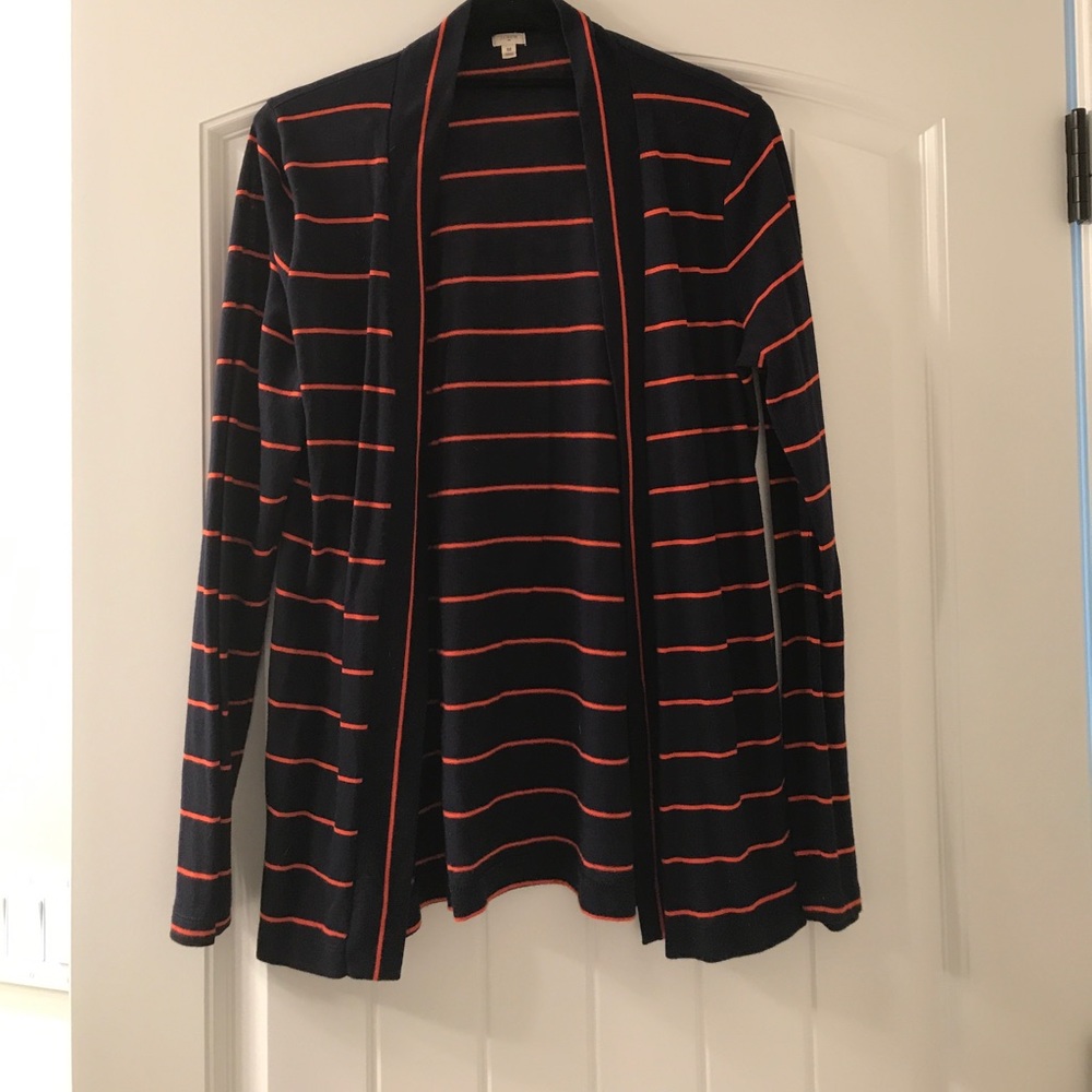J.Crew Stripped Cardigan