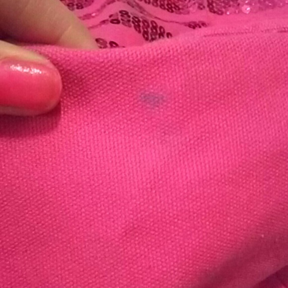 Victoria secret pink sequin bag - Picture 4 of 4