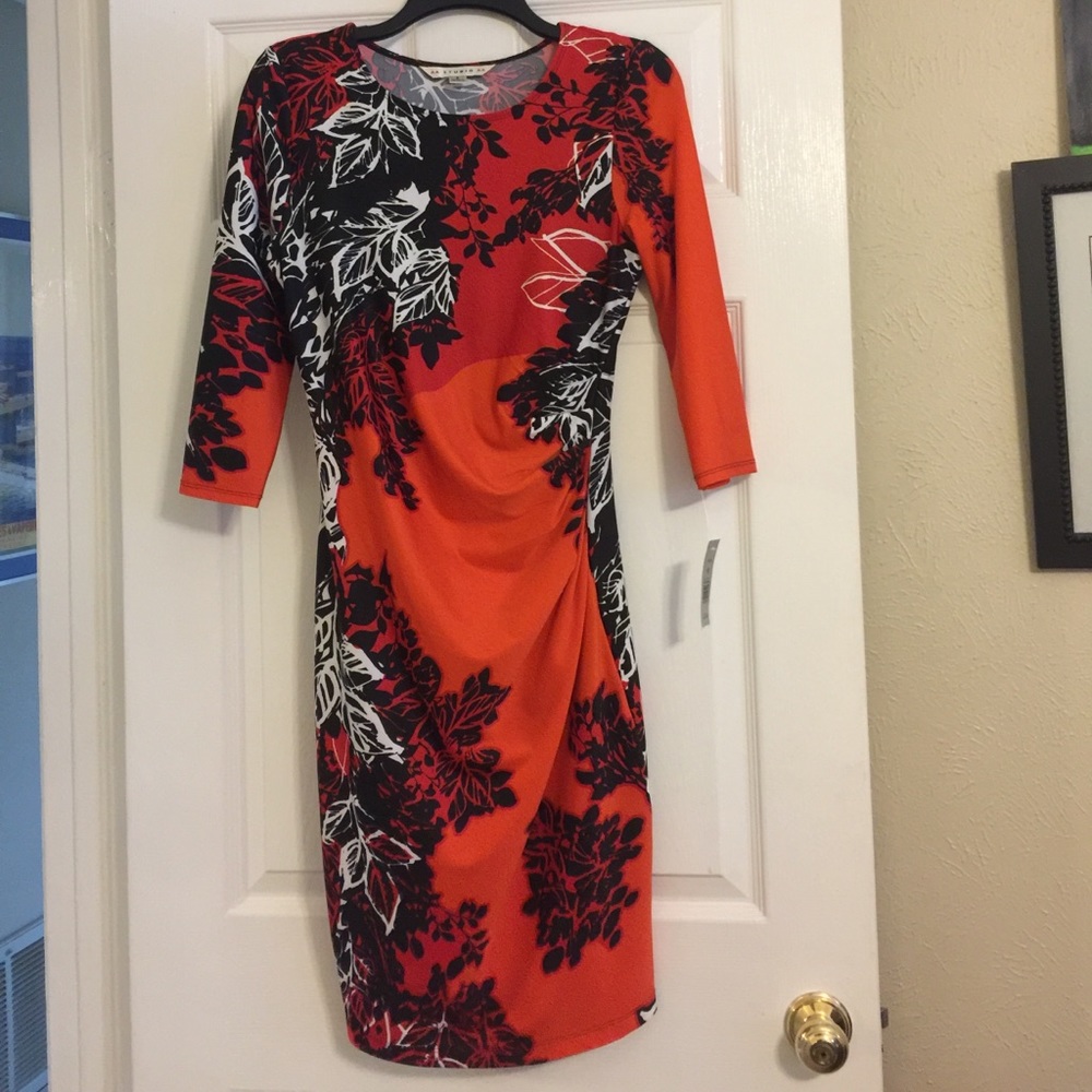 New Orange fall dress.
