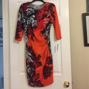 New Orange fall dress.