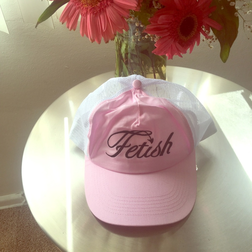 Brand New Pink Fetish Caps