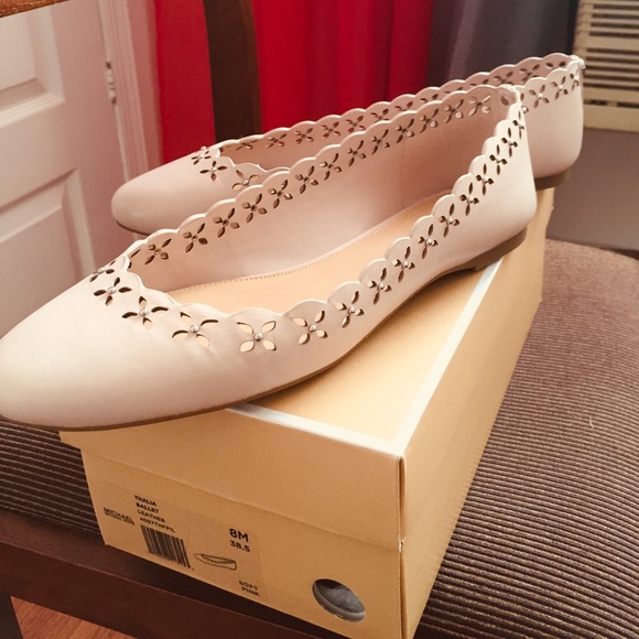 michael kors pink ballet flats