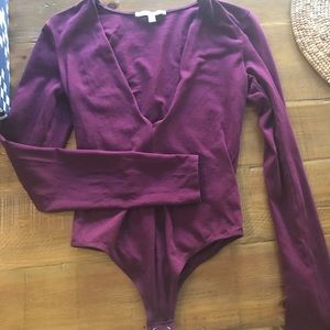 Deep V body suit - Worn Once