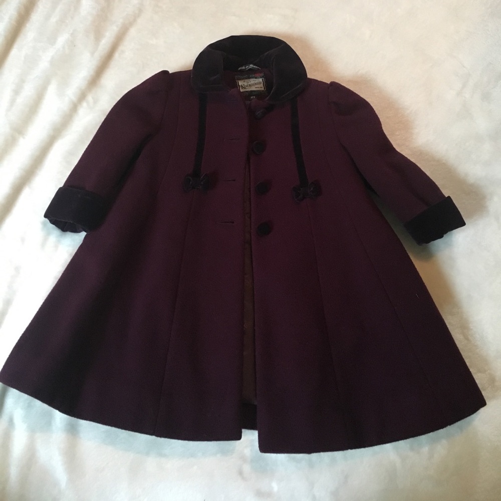 Warm lined Rothschild Peacoat 4T
