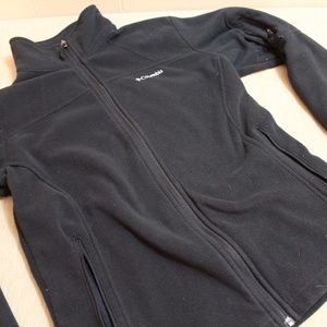 Black Columbia Fleece Coat