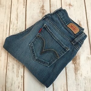 Levi's - Too Superlow Denim Skinny Jeans, Size 1