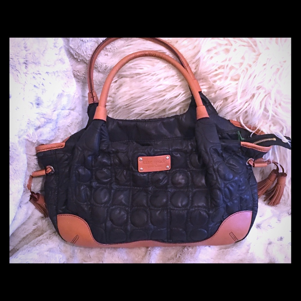 Coveted Kate Spade Quilted Black purse