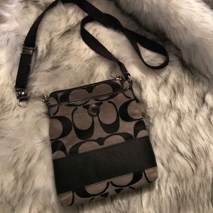 Coach cross body messenger bag