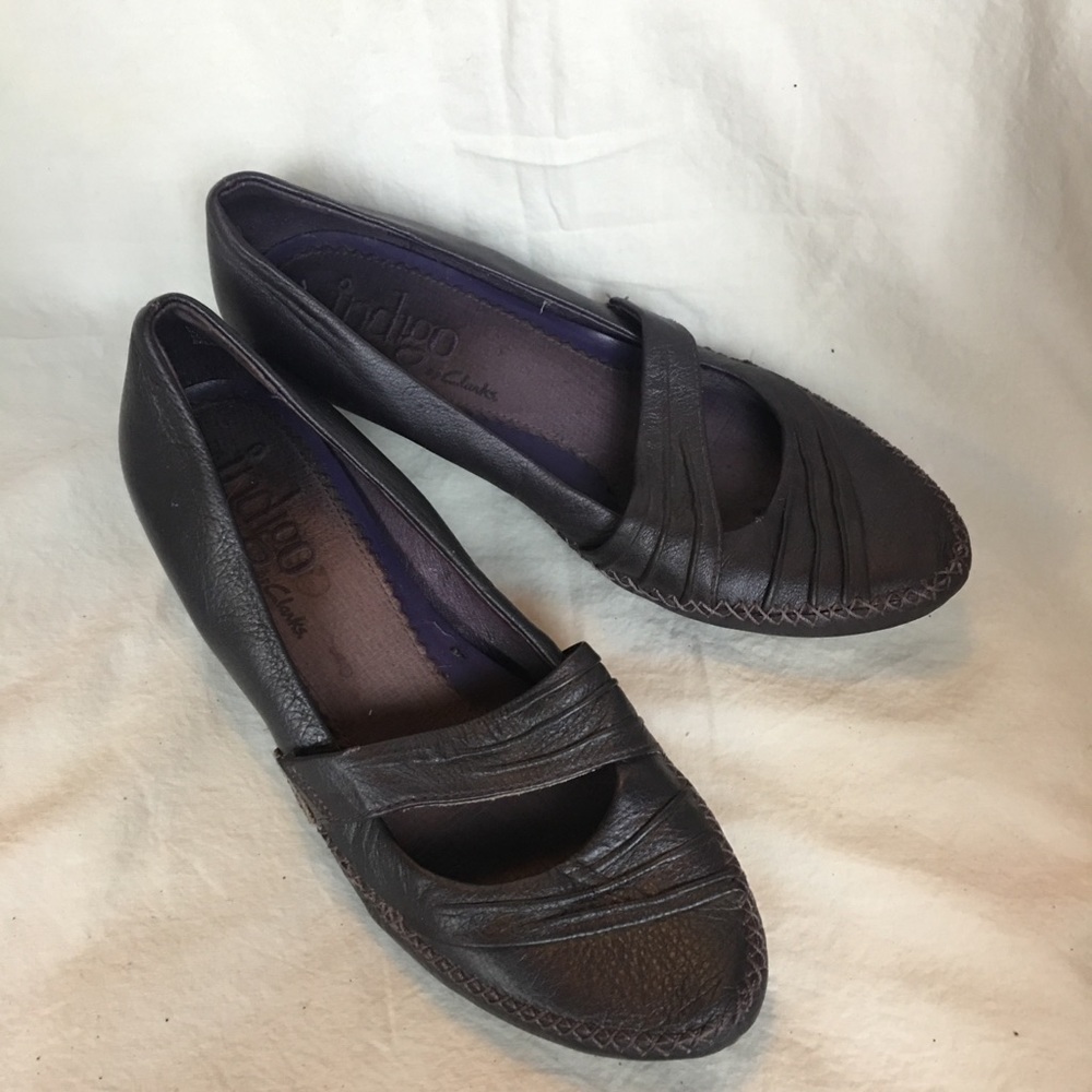 Deep Indigo low Heels