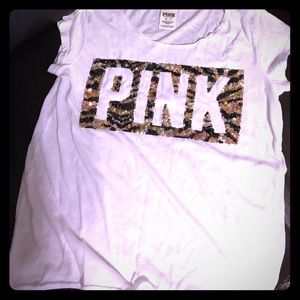 VS pink lounge top