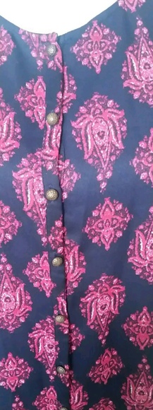 Lucky Brand maxi dress size Large - Picture 3 of 4